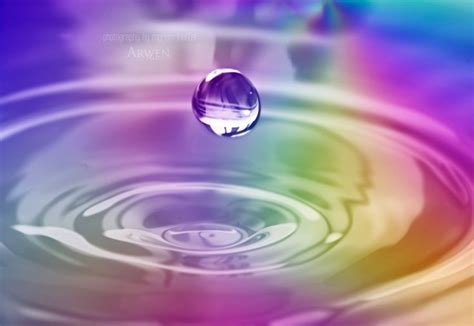 Passionate Pastels Rainbow Water Rainbow Spiral Art
