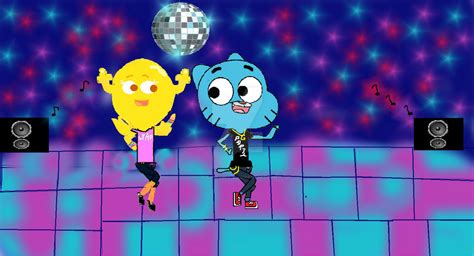 Gumball And Penny Party Dance By Tulip Olsen 22 On Deviantart