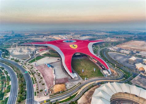 Ferrari World Abu Dhabi The Largest Indoor Amusement Park In The