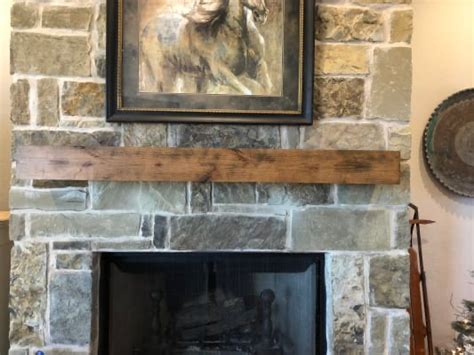 Dogberry Collections Farmhouse Fireplace Mantel Shelf Hayneedle