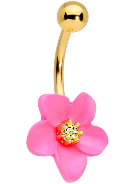 Handmade Products Flower Belly Button Navel Ring Body Jewelry Body