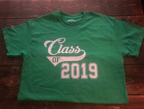 Class Of 2019 Year Can Be Personalized Short Sleeved T Shirts
