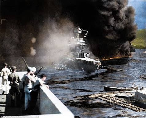 World War Ii In Pictures Color Photos Of World War Ii Part 16 Pearl