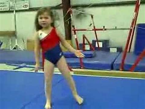 4 year old gymnast - YouTube