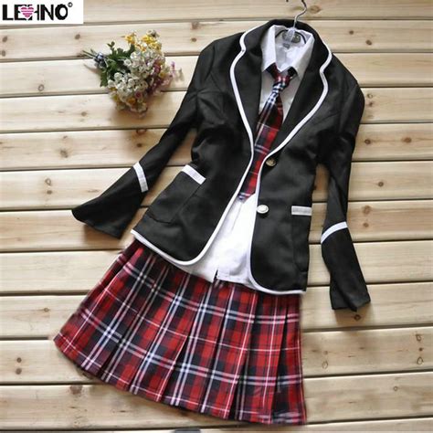 Autumn And Winter School Wear Uniform Fashion Preppystyle