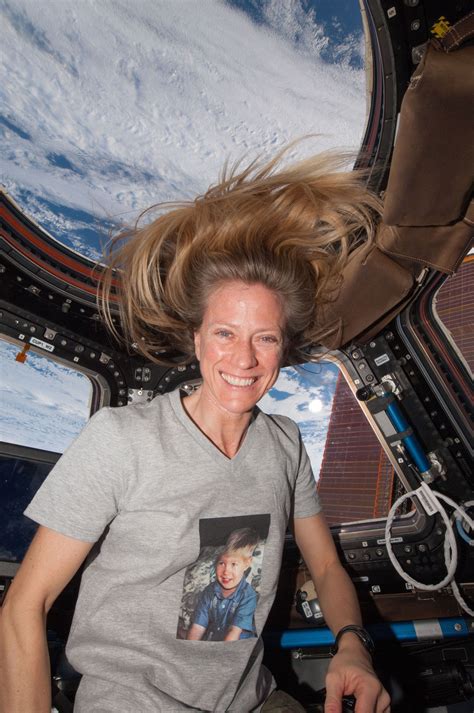 My Mum Works In Space Astronaut Karen Nyberg On Board The