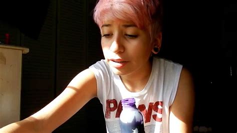 Once you have all of your supplies assembled begin by using your comb to section your hair into 4 sections and clip them off, then gently dab your vaseline or petroleum jelly along your hairline to ensure the color does not bleed onto your skin. How to dye your hair like a unicorn with Kool-aid. - YouTube