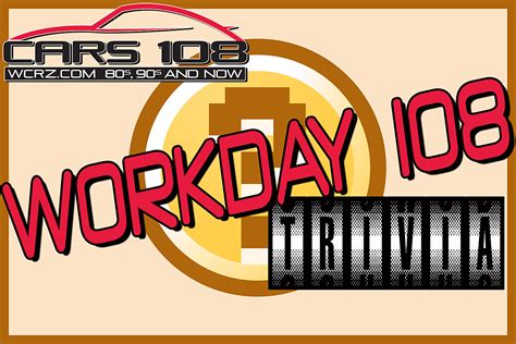 Workday 108 Trivia For The Week Of January 20 2020