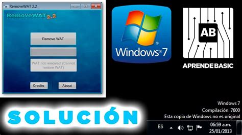 Removewat 226 Activador Para Windows 7 Mega Youtube