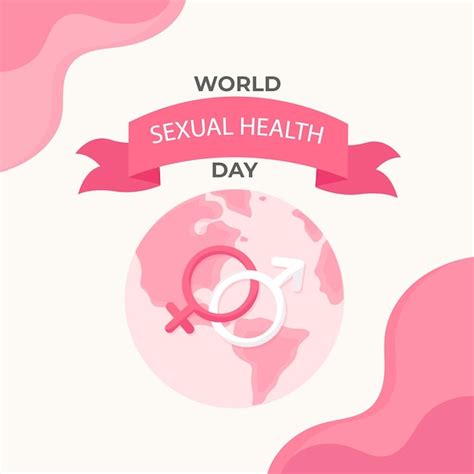 Flat Design World Sexual Health Day Representation Free Vector