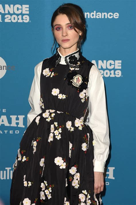 Natalia Dyer At Velvet Buzzsaw Premiere At Sundance Film Festival Hawtcelebs