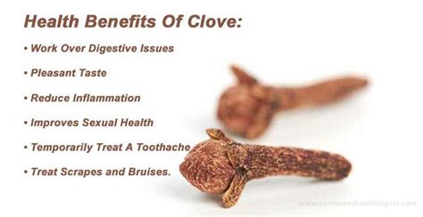 Clove Benefits Side Effects Interactions And Dosage