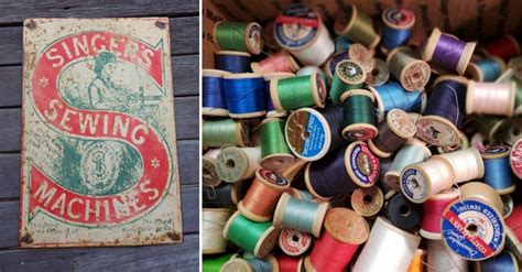 The Top 10 Antique Sewing Collectibles On The Market Today Dusty Old