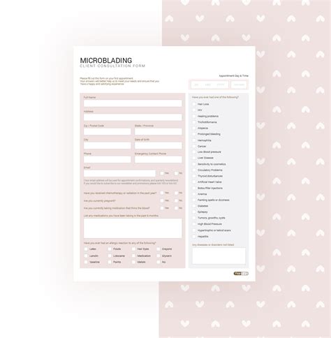Please read, download, print, fill out consent form prior to coming for initial session. Microblading Consultation Forms, Aftercare Instructions ...
