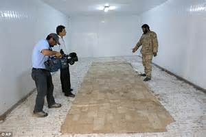 Gaddafi Burial Dictator And Son Mutassims Dead Bodies Put In Unmarked