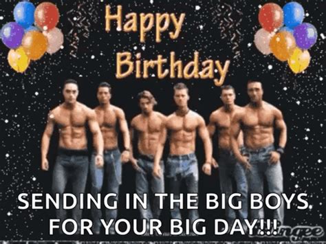 Happy Birthday Hunks Happy Birthday Hunks Sexy Men Discover Share GIFs