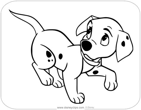 Free Dalmatians Printable Coloring Pages