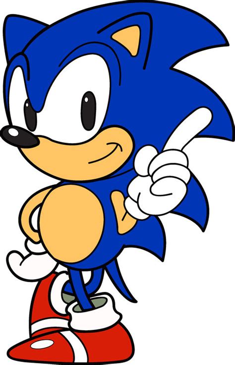 Classic Sonic 2nd Vector Ever By Kingzevon On Deviantart