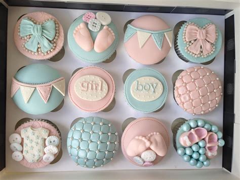 Baby Shower Cupcakes Boy Or Girl Baby Shower Cupcakes Baby Shower