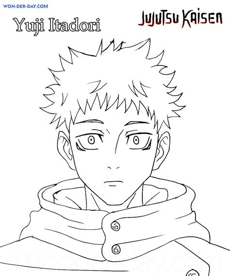 Jujutsu Kaisen Line Art - My Anime List