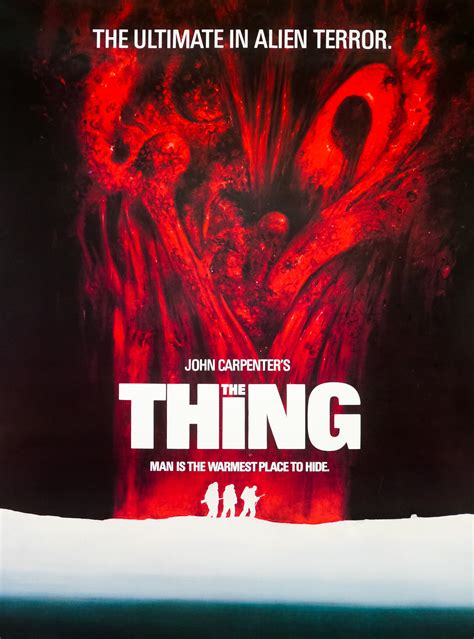 The Thing / one sheet / UK