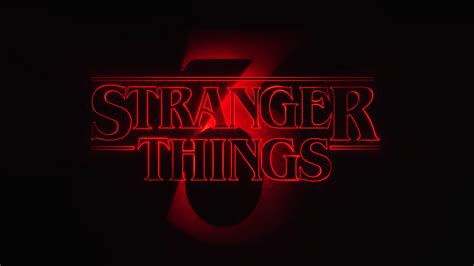 Stranger Things 3 Logo Wallpaper 42935 Baltana