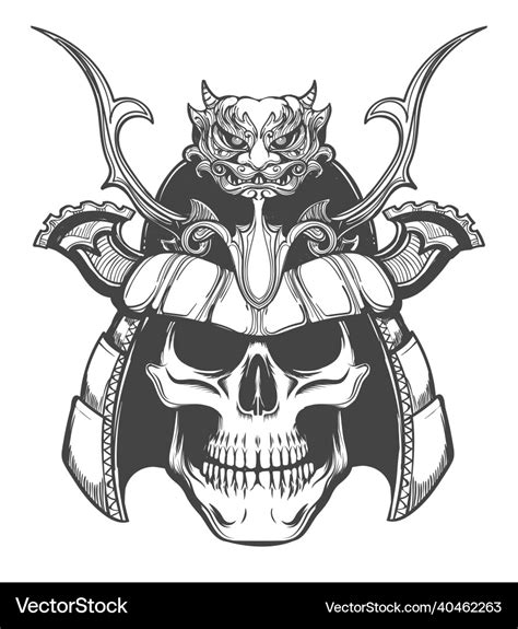 Skeleton Samurai Warrior Tattoos
