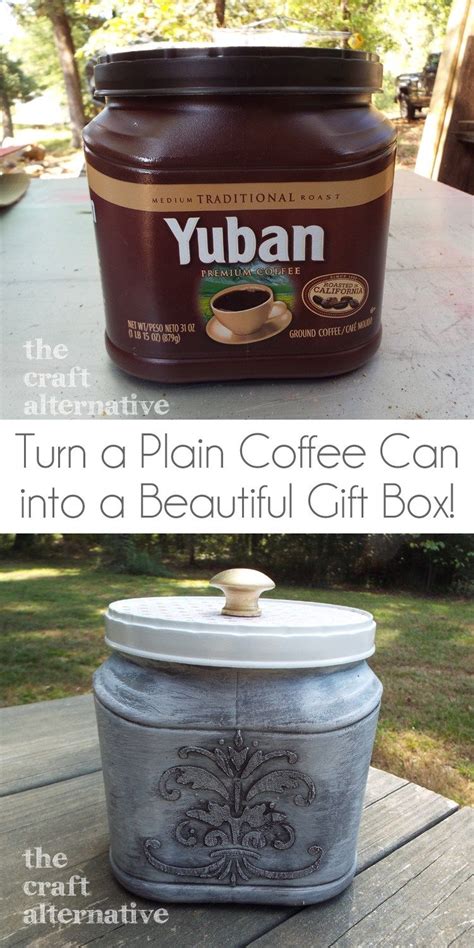 How To Make A T Box Using A Plastic Coffee Can Beforeandafter Plastic