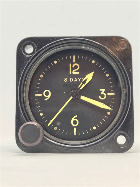 Waltham Ww2 Military A 11 Aircraft Clock Navy Historic Aviation Supply