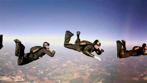 Vr Skydive With The Us Army Golden Knights Parachute Team Youtube