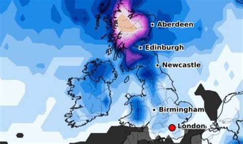 Uk Snow Forecast Britain Bracing For 10 Inches Of Snow This Week As