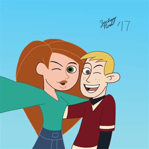 Kim Possible And Ron Stoppable Taking A Selfie By Zacharynoah92 On Deviantart