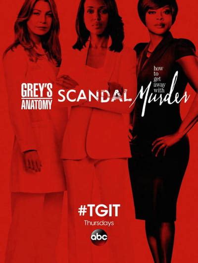 Grey S Anatomy Scandal Et How To Get Away With Murder S Affichent