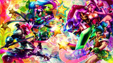 Wallpaper Just For Fun League Of Legends Arcade By Ellanna Graph On