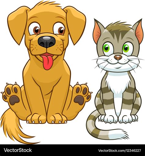 Download 18 Cat And Dog Cartoon Images