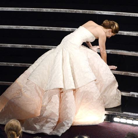 Jennifer Lawrences Fall An All Time Great Oscar Moment