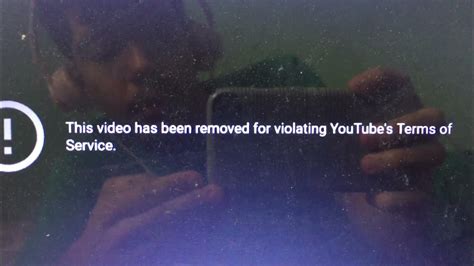 This Video Has Been Removed For Violating Youtubes Terms Of Service