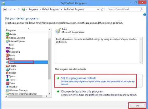 How To Set Or Change Default Programs In Windows 1110