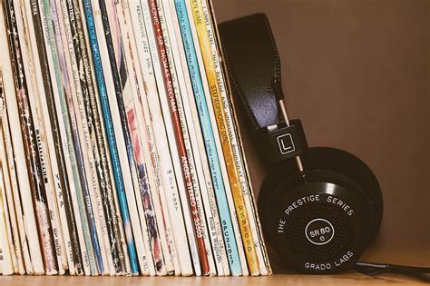 Music Headphones Collection Vinyl Records HD Wallpaper Pxfuel