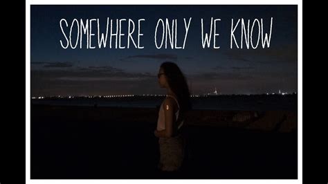 Somewhere Only We Know Lilly Allen Cover Youtube