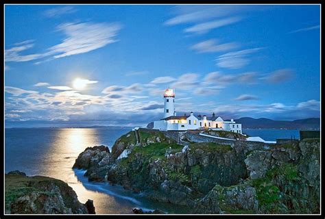 Moonlight On Fanad Fanad Head Donegal Travel Photography Cool