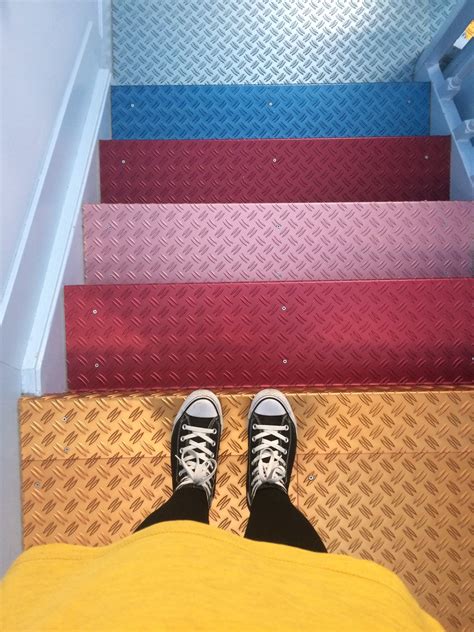 Colourful Stairs Tumblr