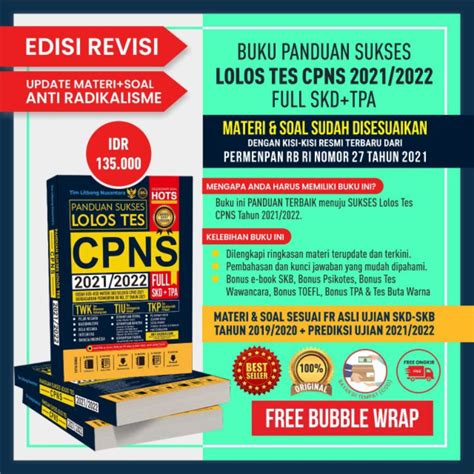 Download Buku Cpns 2022 Panduan Sukses Lolos Tes Cpns 20212022 Hots Cpns