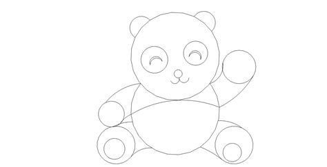 36 Cara Menggambar Hewan Panda