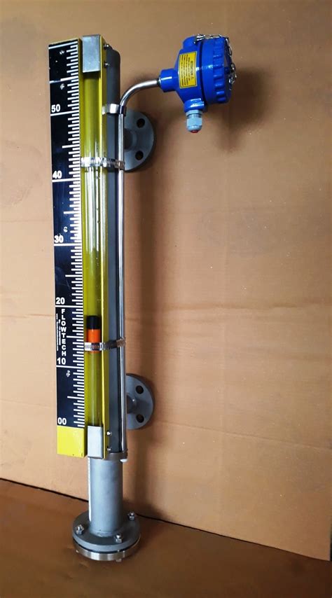 0 4000mm Side Mounted Magnetic Level Indicator With Transmitter