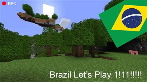 Brazilian Lets Play Minecraft Lets Play 1 Shorts Youtube