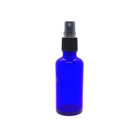 30 Ml 1 Oz Cobalt Blue Glass Bottles With Black Fine Mist Sprayer S Lazada Ph