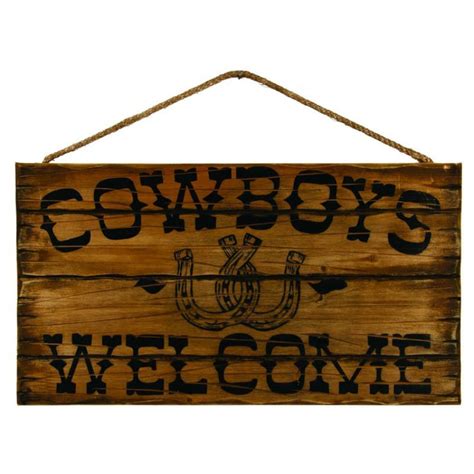Cowboys Welcome Sign Wooden Signs Diy Wooden Signs Cowboy Party