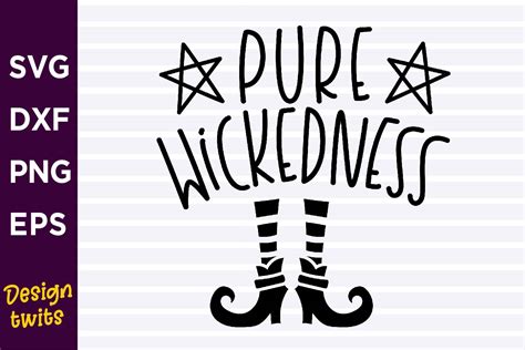 Pure Wickedness Svg Graphic By Designtwits · Creative Fabrica