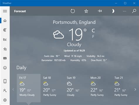 Fix Windows 10 Weather App Not Working